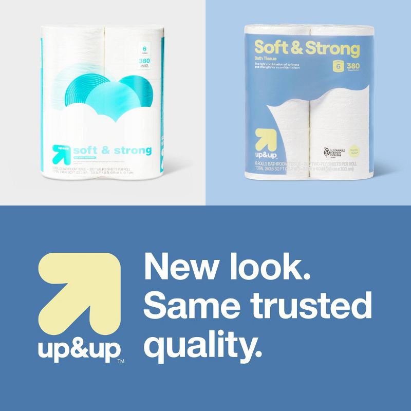 Soft & Strong Toilet Paper - up & up™, 4 of 5