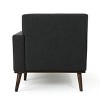 Stormi Mid-Century Modern Fabric Chaise Lounge - Christopher Knight Home - 4 of 4
