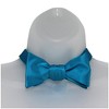 Men's Solid Color 2.75" x 4.75"  Adjustable 16" - 22" Self-Tie Bow Tie for Tuxedo & Wedding - 2 of 3