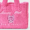 Girls' "Leisure Club" Tote Bag - Pink - 4 of 4
