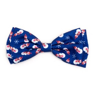 The Worthy Dog Snowman Bow Tie Accessory - 1 of 3