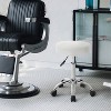 FDW Versatile Salon Chair Round Rolling Stool Adjustable Height PU Leather Seat Cushion - 2 of 4