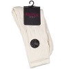 Memoi Women's Neutral Twisted Knit Essential Boot Socks - 3 of 4