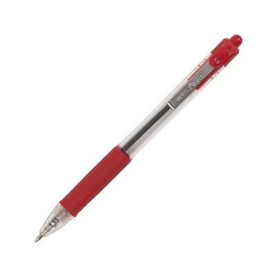 Staples Retractable Ballpoint Pens Medium Point Red Ink Dozen (28563) 1686326