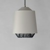 ET2 Lighting Phoenix 1 - Light Pendant in  Gray/Black - 3 of 3