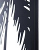 Lone Palm I Laser Cut Metal Wall Art Black - StyleCraft: Iron Botanical Sculpture, Nautical Decor, 36"x12" - 4 of 4