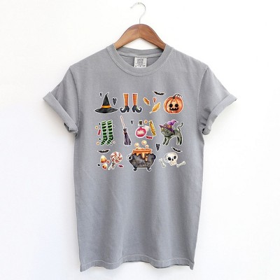 Simply Sage Market Women's Witch Collage Short Sleeve Garment Dyed Tee