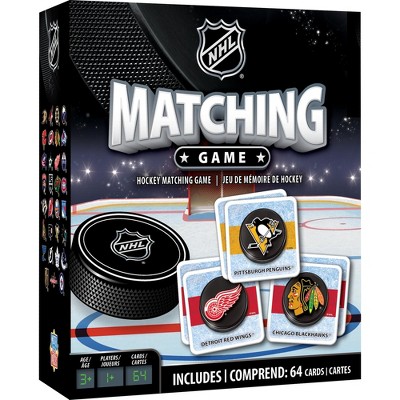 MasterPieces Sports Games - NHL Matching Game - Game for Kids and Family - Laugh and Learn