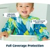 Tiny Twinkle Mess-Proof/Waterproof Long-Sleeve Baby Bib, Machine Washable Smock for Eating - 2 of 3