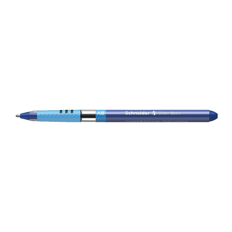 Schneider Slider Basic XB (Extra Broad) Ballpoint Pen Box of 10 Pens Blue (151203), 3 of 8