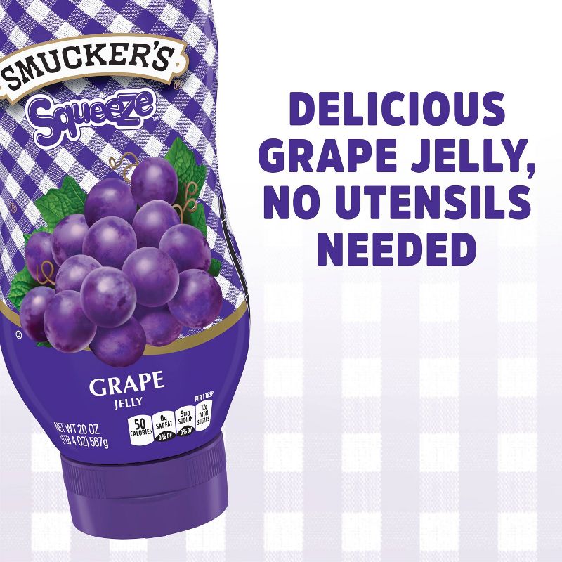 Smucker&#39;s Squeeze Grape Jelly - 20oz, 5 of 7