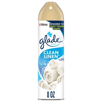 Glade Aerosol Room Spray Air Freshener Clean Linen - 8oz