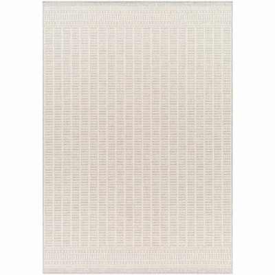 Mark & Day Dathan 6'7"x9' Rectangle Woven Indoor and Outdoor Area Rugs Light Gray/Beige