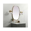 Elegant Lighting Metal Frame Oval Mirror 27x40 - 3 of 4