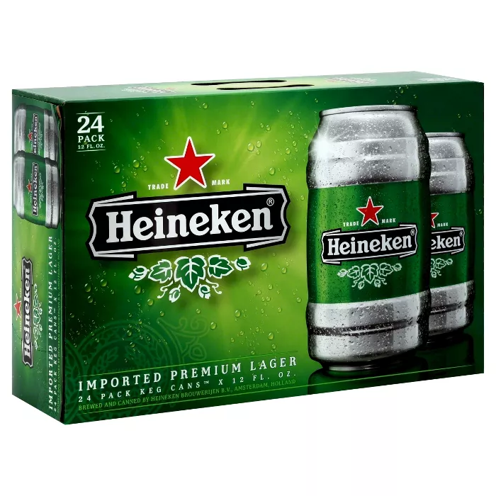 FODMAPs, Gluten & More | Heineken Imported Premium Lager Beer - 24pk/12 ...