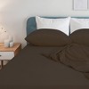 PiccoCasa 110gsm 1 Flat Sheet 1 Fitted Sheet and 2 Pillowcases Bed Sheet Set 4 Pcs - 4 of 4