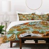 Deny Designs Valentina Ramos Oranges and Flowers Duvet Cover and Pillow Sham Set - image 3 of 4