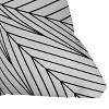 16"x16" Fimbis Star Power Square Throw Pillow Black - Deny Designs: Indoor Polyester, Classic Pattern, No Closure - 3 of 4