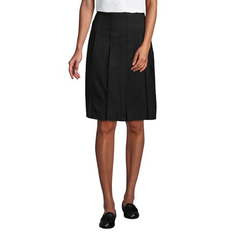 Lands' End Lands' End School Uniform Women's Solid Box Pleat Skirt Top of Knee - image 1 of 2