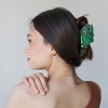 Unique Bargains Women's Halloween Ghost Hand Eyeball Claw Clip Green 1 Pc - 2 of 4