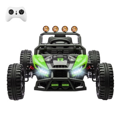 24V Ride on Car for Kids, Electric Car with Remote Control, Single Seater Kid Electric Ride on Toys with Bluetooth