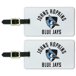 Johns Hopkins University Blue Jays Logo Luggage ID Tags Suitcase CarryOn Cards  Set of 2 - 1 of 4