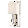 Crystorama Lighting Dixon 1 - Light Sconce in  Polished Nickel - 4 of 4