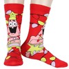 SpongeBob SquarePants Socks I am Ready Christmas Holiday SpongeBob 2 Pack Mid Calf Mens Crew Socks Shoe Size 8-12 Multicoloured - 2 of 4