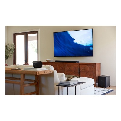 Black 7.1.2 Channel Wireless Soundbar System with Dolby Atmos