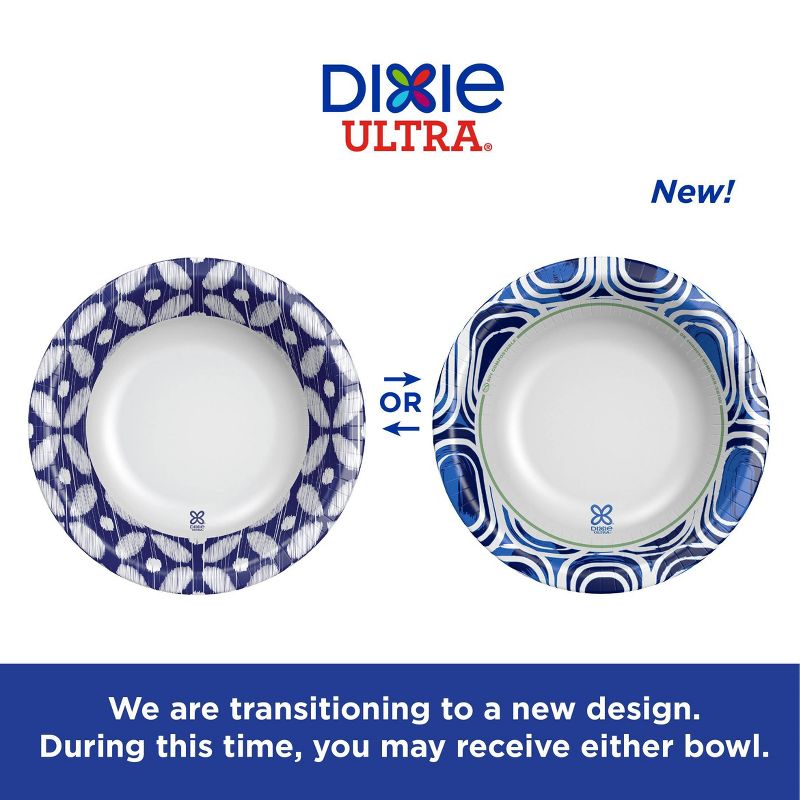 Dixie Ultra Dinner Paper Bowls - 28ct/20oz, 4 of 11