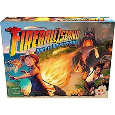 Goliath Fireball Island – Race To Adventure Board Game 2-4 Players Ages 7 & Up