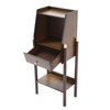 YIYIBYUS Display Bookshelf with Drawer, Tall Book Case, Freestanding Display Storage Shelf - 4 of 4