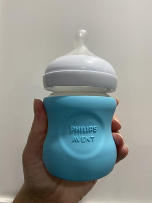 Philips Avent Natural Baby Bottle With Natural Response Nipple Baby Gift  Set - Teal - 4pc : Target