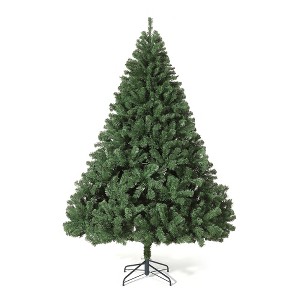Artificial Christmas Tree, Snow Flocked Xmas Trees for Indoor & Outdoor, Foldable Base for Easy Setup and Storage,Xmas Decoration - 1 of 4