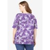 Woman Within Plus Size Printed Perfect Square-Neck Tee - 3 of 3