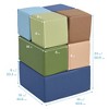 ECR4Kids SoftZone Big Foam Building Blocks, 7-Piece - 2 of 4