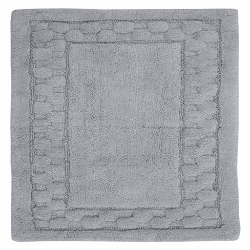 Plush Border Bath Mat