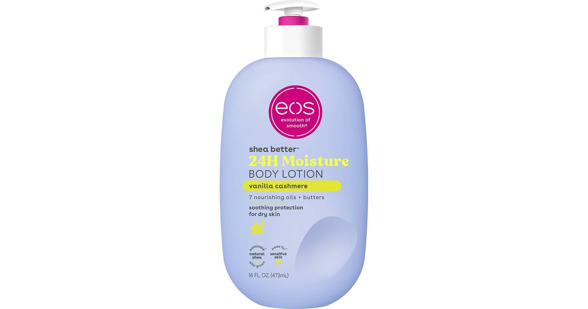 eos Shea Better Moisture Body Lotion - Vanilla Cashmere - 16 fl oz