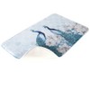 Blue Peacock Memory Foam Bath Rug - 2 of 4