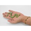 Collectible Wildlife Gifts | Snake, Baron's Green Racer Snake, Rubber Reptile, Realistic Hand Painted,  Model,   Gift,     5"      F2041 B39 - 3 of 4