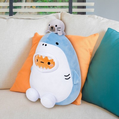 Smoko 10" Tayto Shark with Seal Deluxe Plush