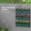 Gulches 3-Tier Wall Planter with 6 Pots - Maximize Your Space with Vertical Gardening - 4 of 4