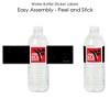 Big Dot of Happiness Karate Master - Martial Arts Birthday Party Water Bottle Sticker Labels - Set of 20 - 2 of 4