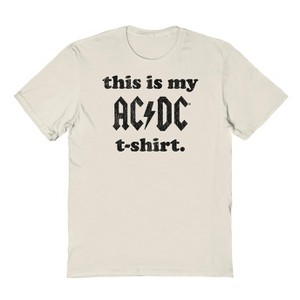 Acdc Men's This Is My Logo Short Sleeve Graphic Cotton T-Shirt - 1 of 1