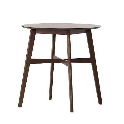 NicBex 35.4 Inch Round Dining Table,Modern Counter Height Table with MDF Legs for 4 Person,Living Dining Room