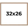 PosterPalooza | Deco Brown Picture Frame - UV Acrylic, Backing Board, Hanging Hardware Included - 2 of 4