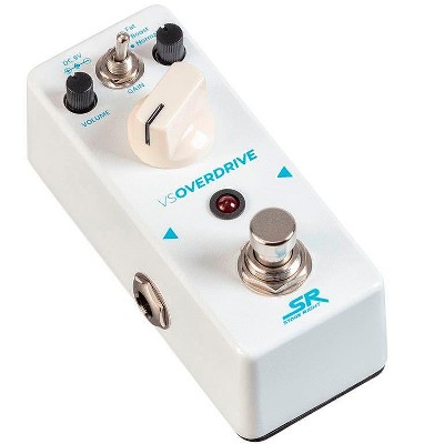 Monoprice VS Overdrive Guitar Pedal - Tube Driven Overdrive, True Bypass Design, 3 Modes: Normal, Boost and Fat, Metal Housing - Stage Right Series