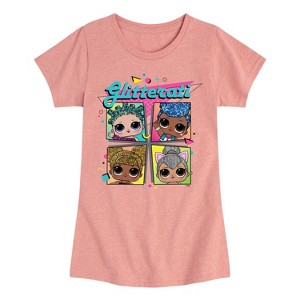 Girls' - LOL Surprise! - Glam Series Fitted Short Sleeve Graphic T-Shirt - 1 of 4