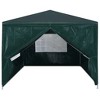 vidaXL Party Tent 9.8'x9.8' Green - 3 of 4