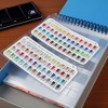 HG Art Concepts Painters Color Diary Swatch Card Protector Sleeves - Pack of 2, Size 48, 2 Card Pockets Per Sleeve, Clear Polypropylene, Fit Size 48 - 3 of 4